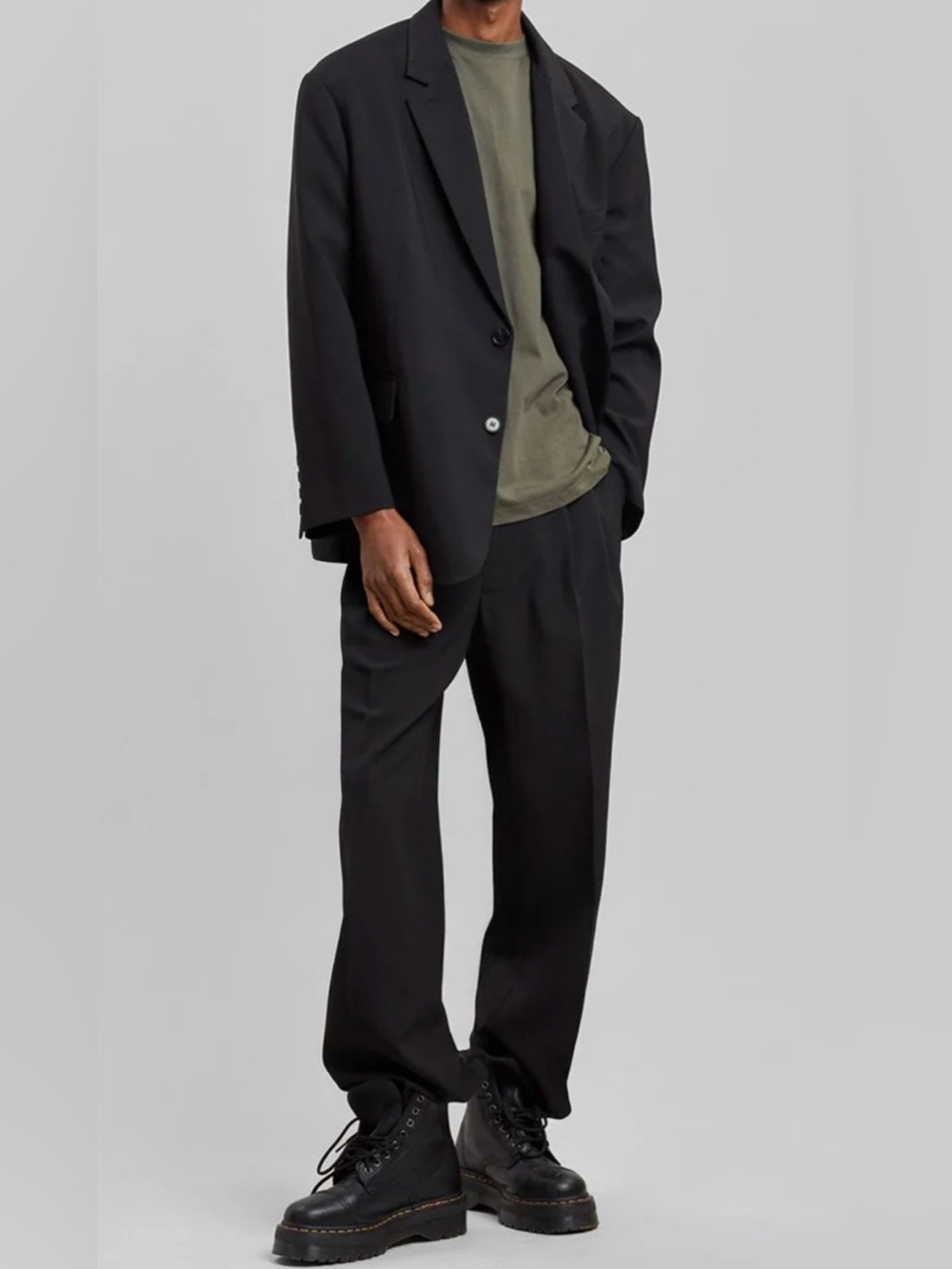The Frankie Shop Black Oversized BEO Blazer Size XL - Picture 12 of 15